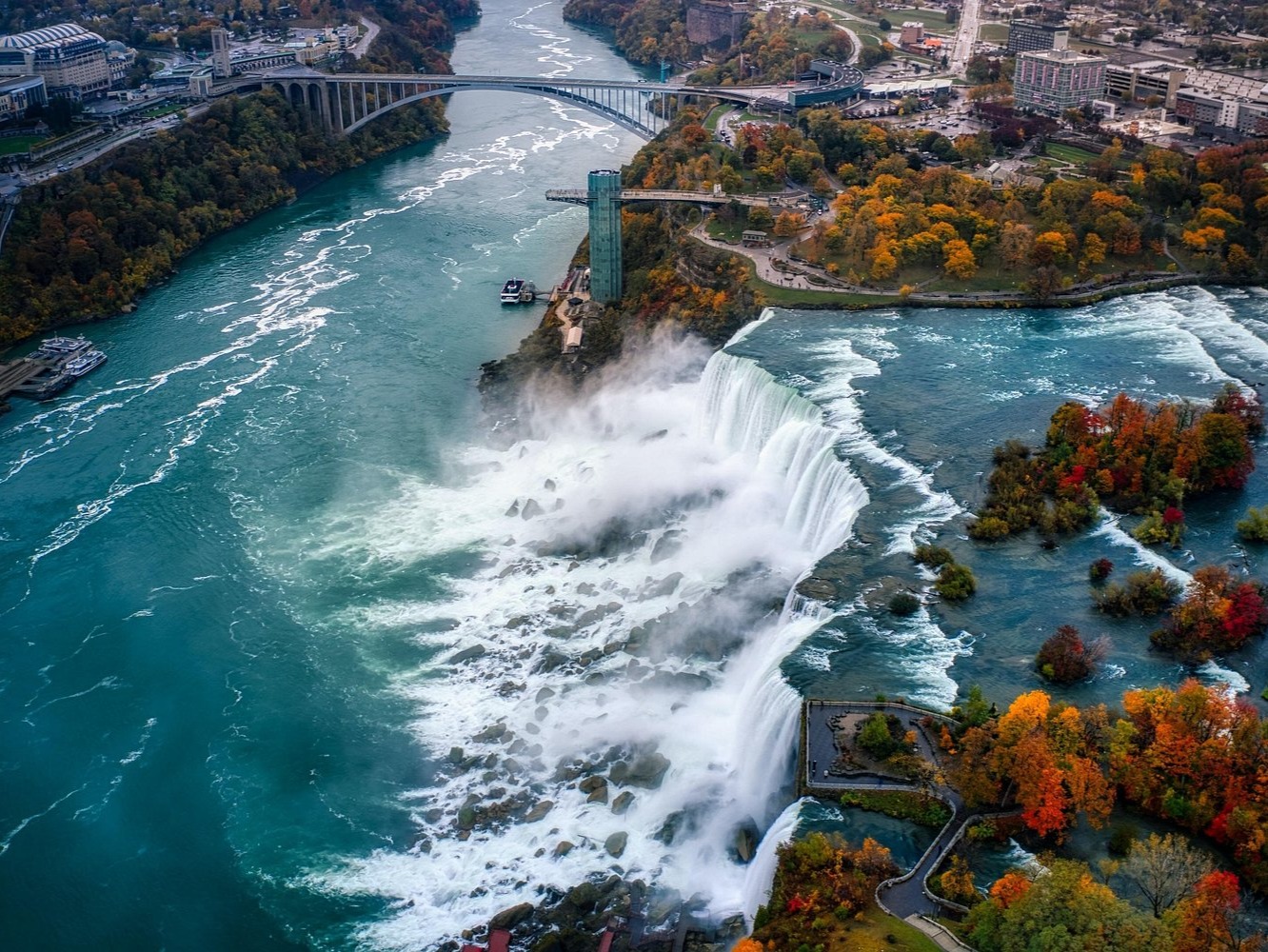 Niagara Falls: Luxury Helicopter Tour with Lunch