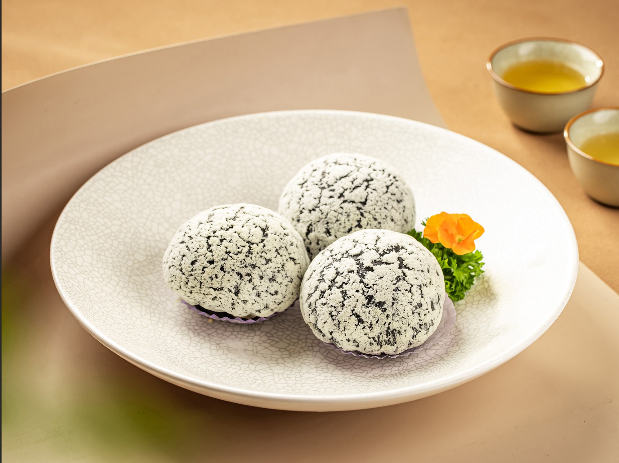 Reference image for a Cantonese dim sum lunch set for two people.