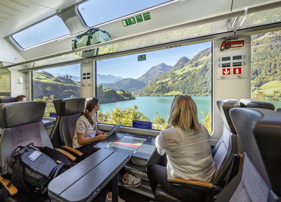 盧塞恩-因特拉肯金色山口全景列車座位預訂