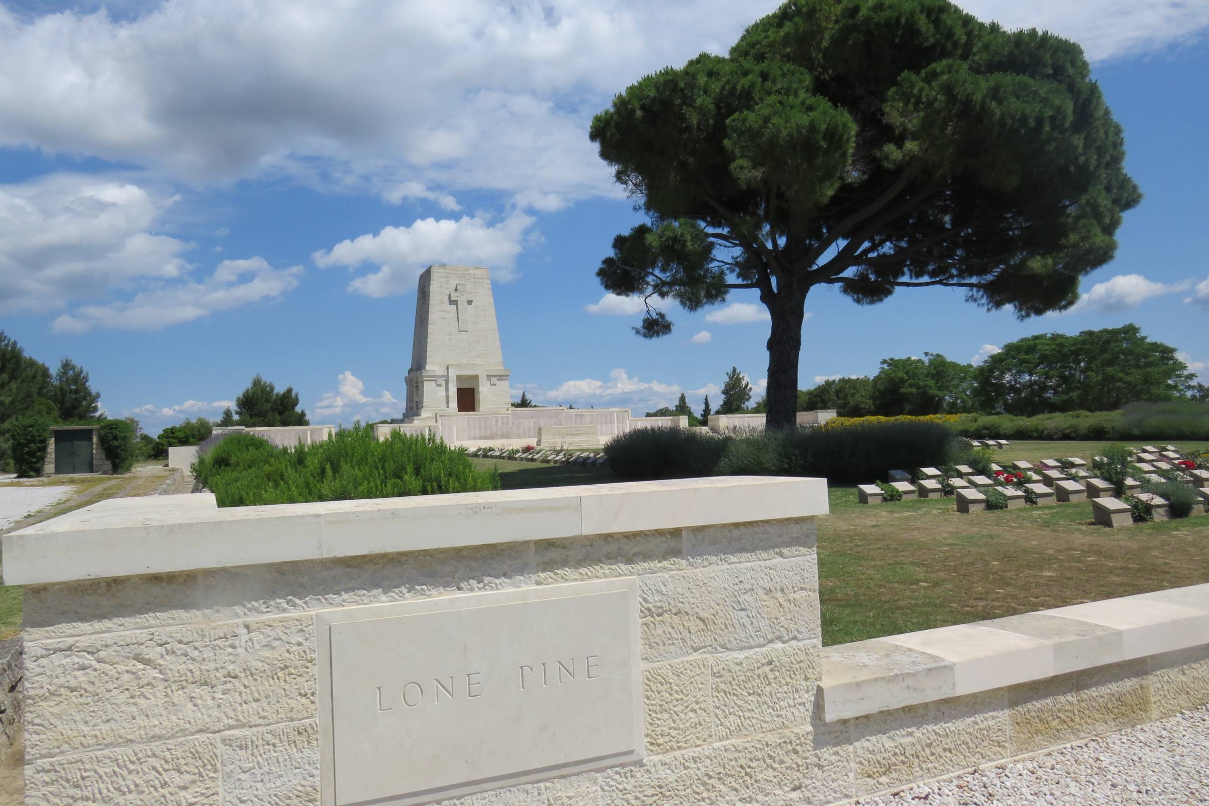 Lone Pine Cemetery and Memorial honors Australian soldiers from the Gallipoli Campaign