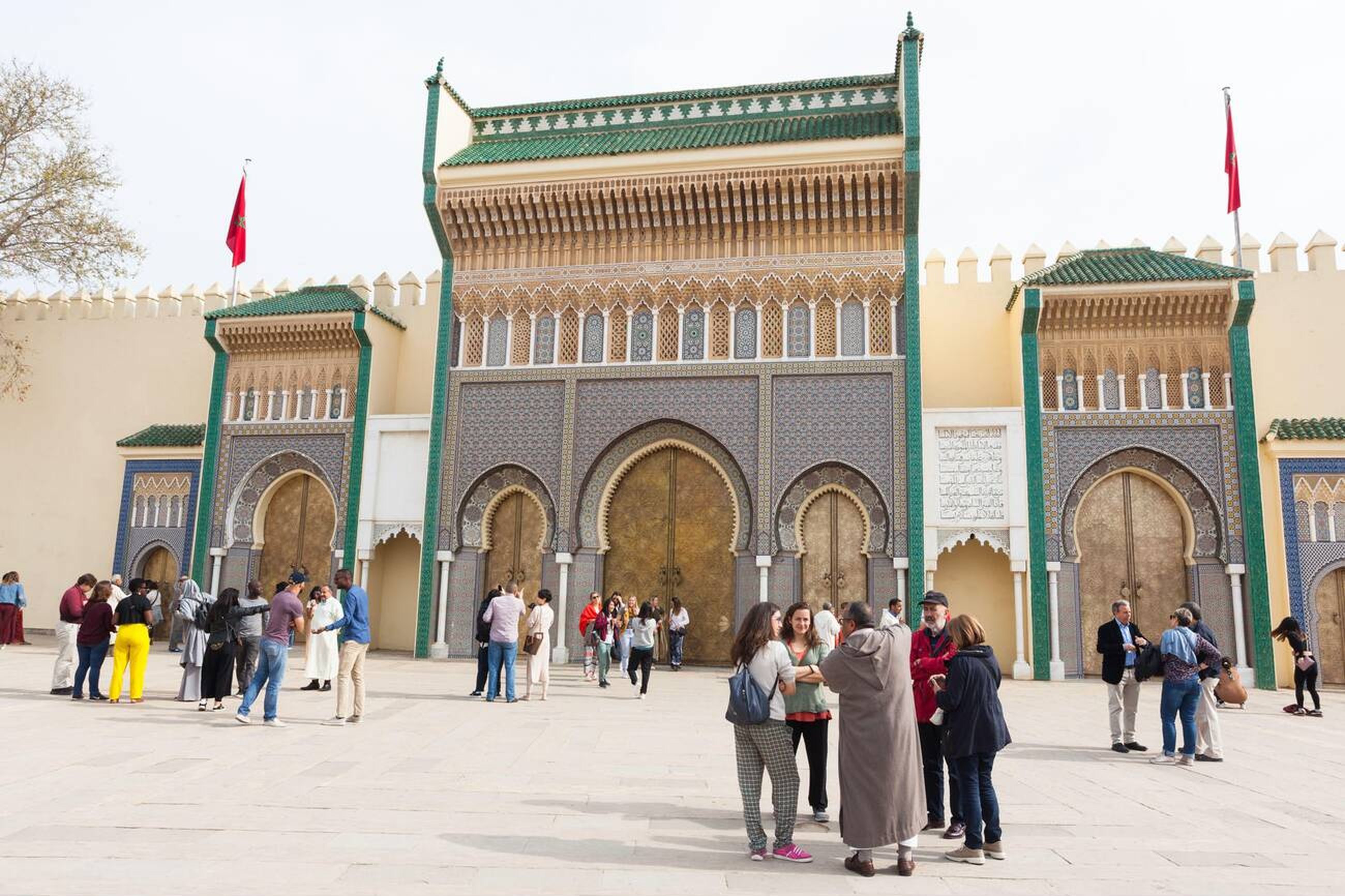 Fez: Royal Palace, Museum, Tannery &amp; Old Souks Medina Tour
