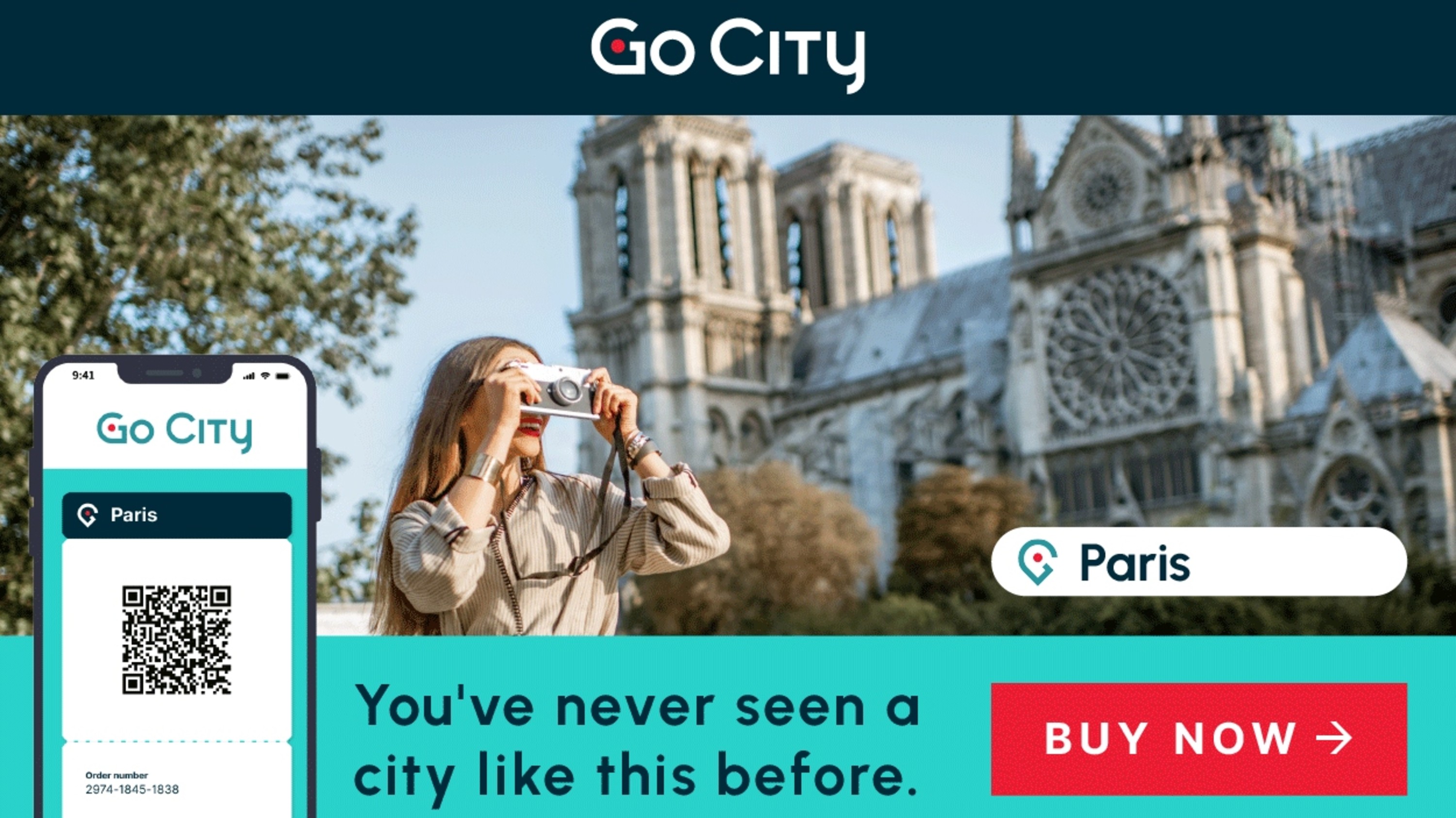 Go City：巴黎探索者通行證