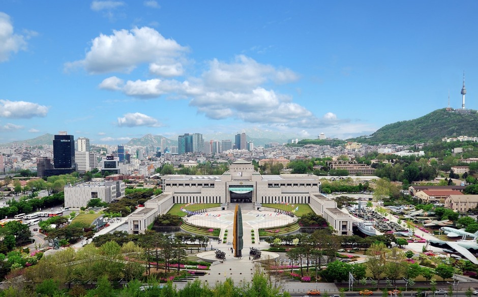 韓國戰爭紀念館徒步之旅