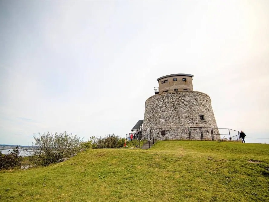 Visit Carleton Martello Tower National Historic Site for panoramic views