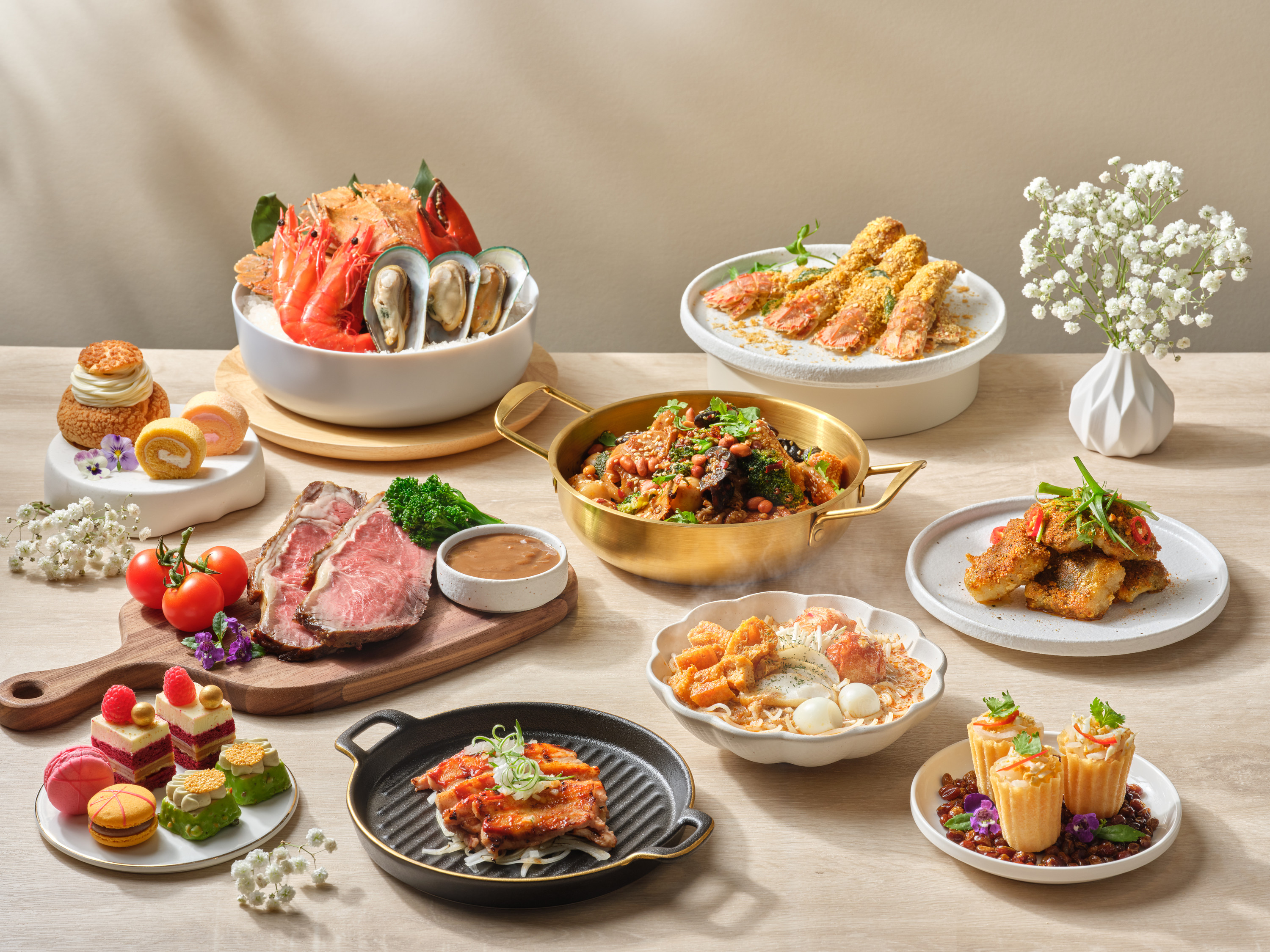 Crossroads Buffet at Singapore Marriott Tang Plaza Hotel