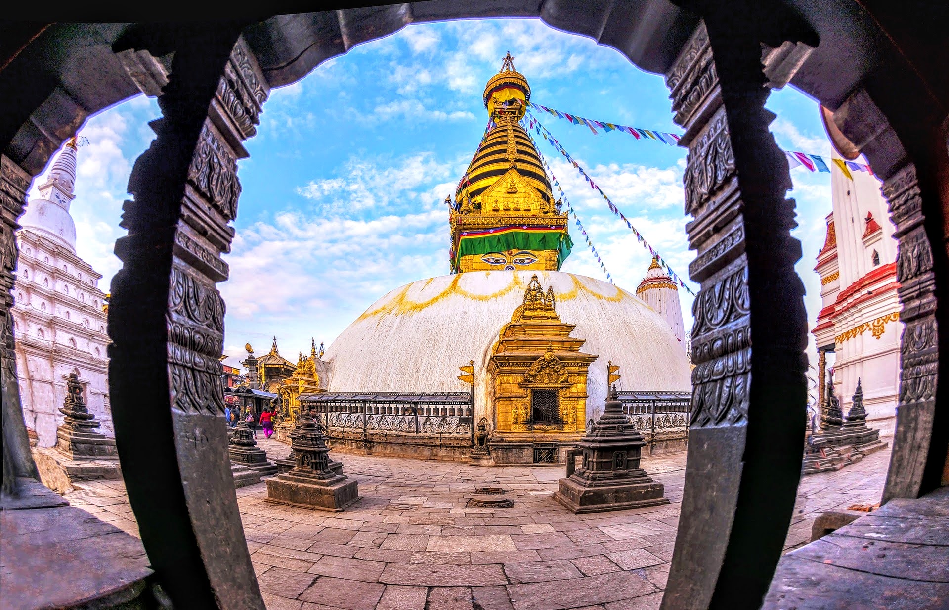 猴廟（SwayambhuNath）徒步之旅