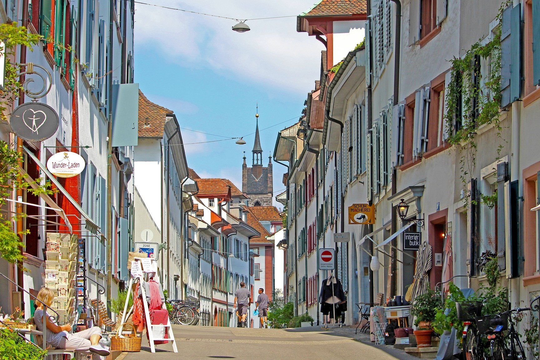 Basel Road Shopping Street