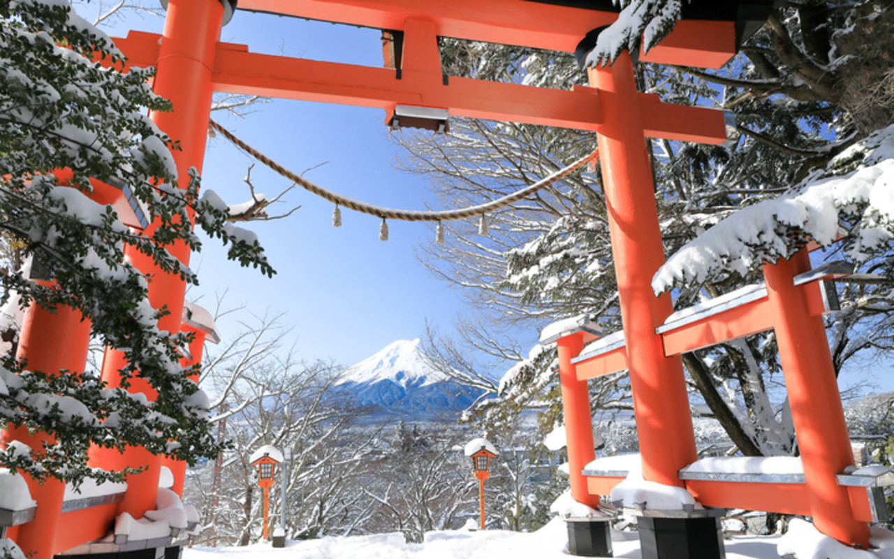 Mt. Fuji classic tour-Fuji 5th Station,Arakurayama, Lawson,Matcha 
