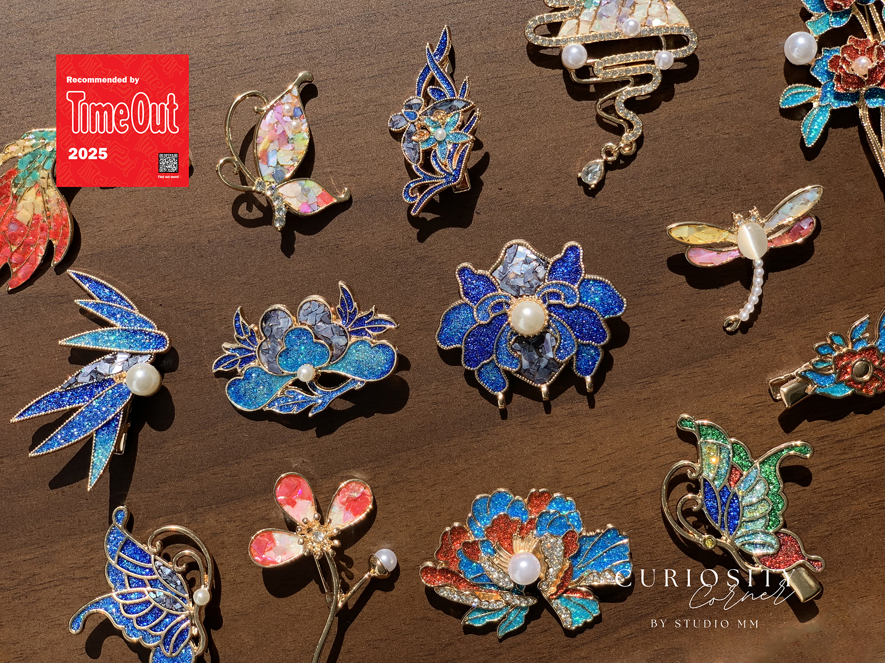 螺鈿與仿點藍飾品 螺鈿與仿點藍飾品