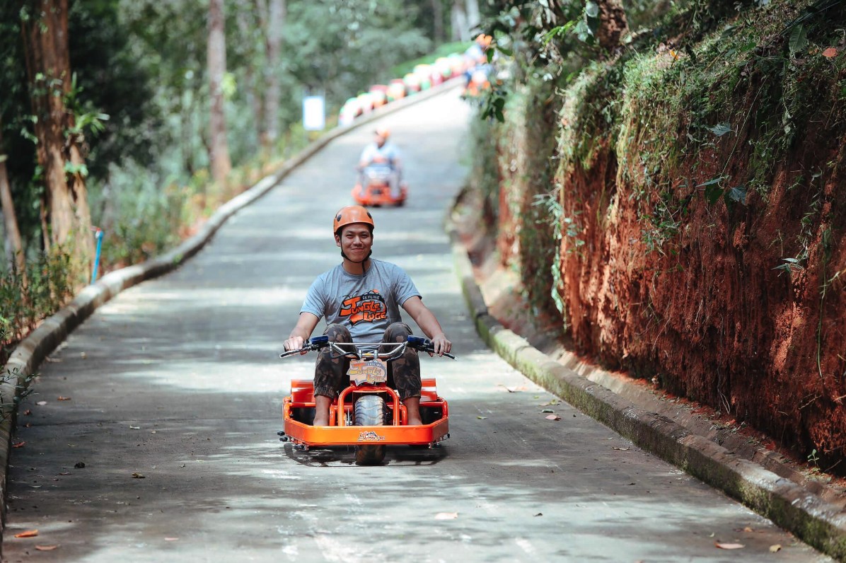 清邁天際叢林（Skyline Jungle Luge）斜坡滑車 & 高空滑索體驗