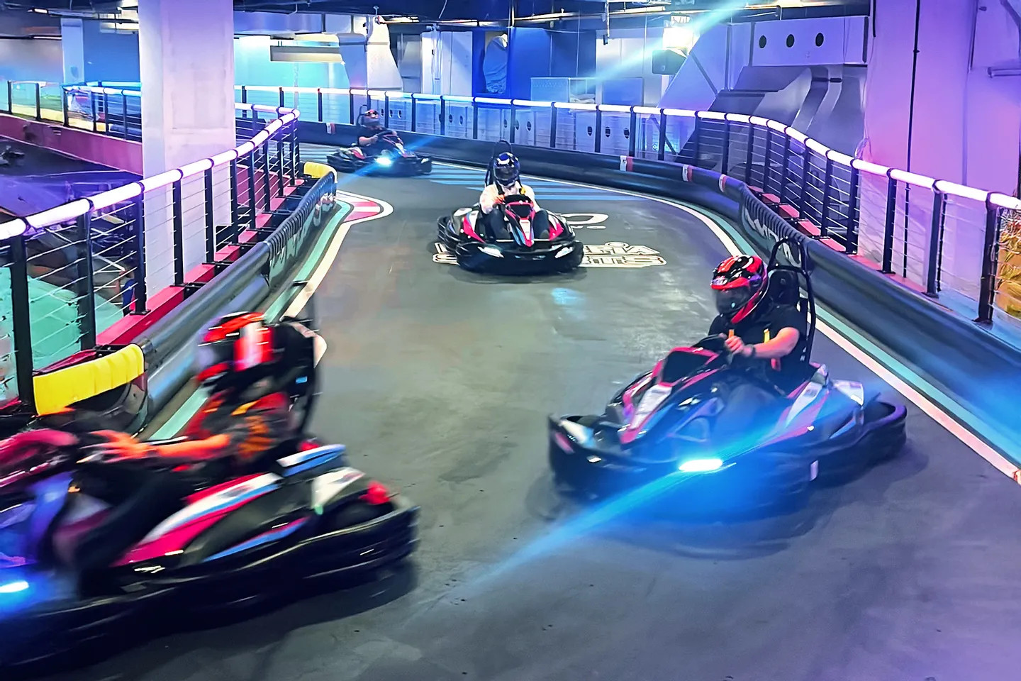 Playtopia Sports Gokart Lippo Mall Puri in Jakarta