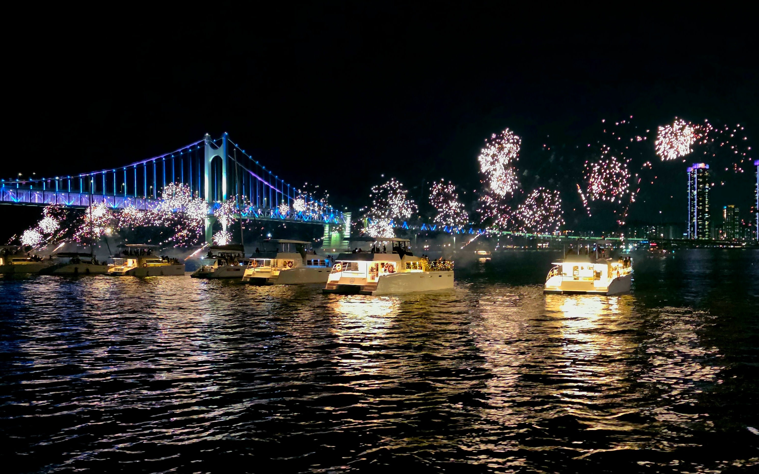 Busan Gwangalli Beach Yacht Experience