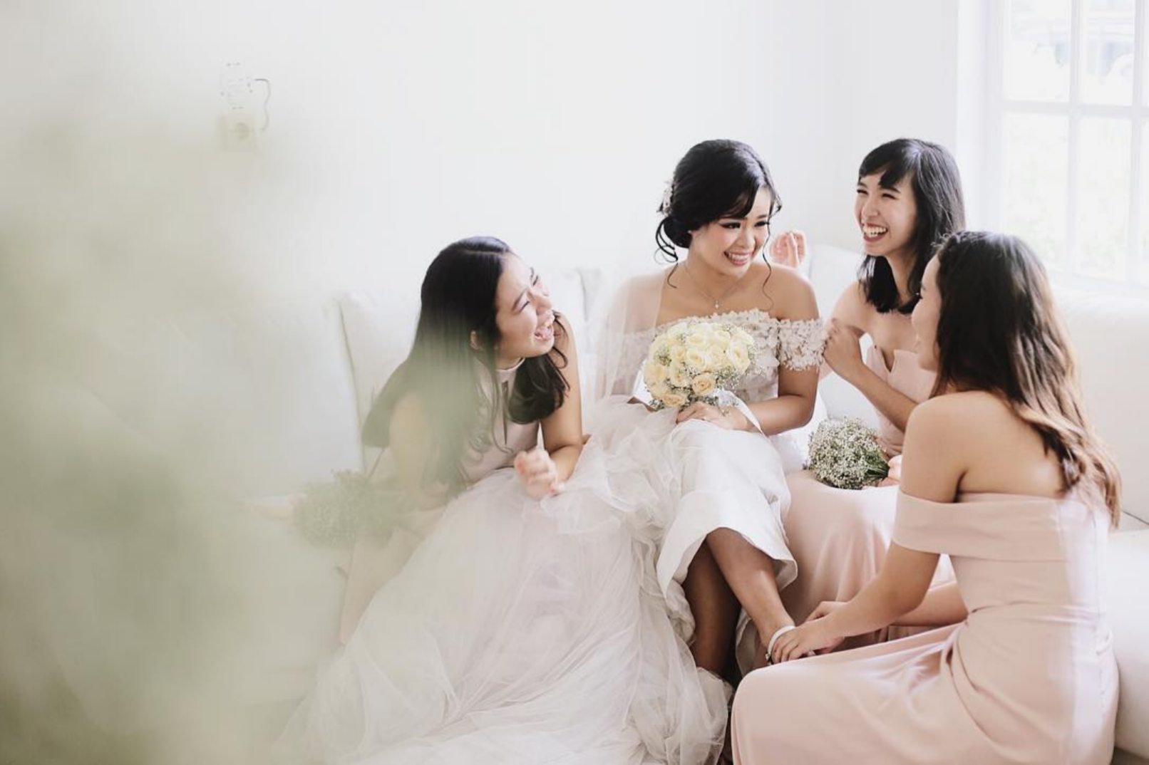 Women during bridal shower