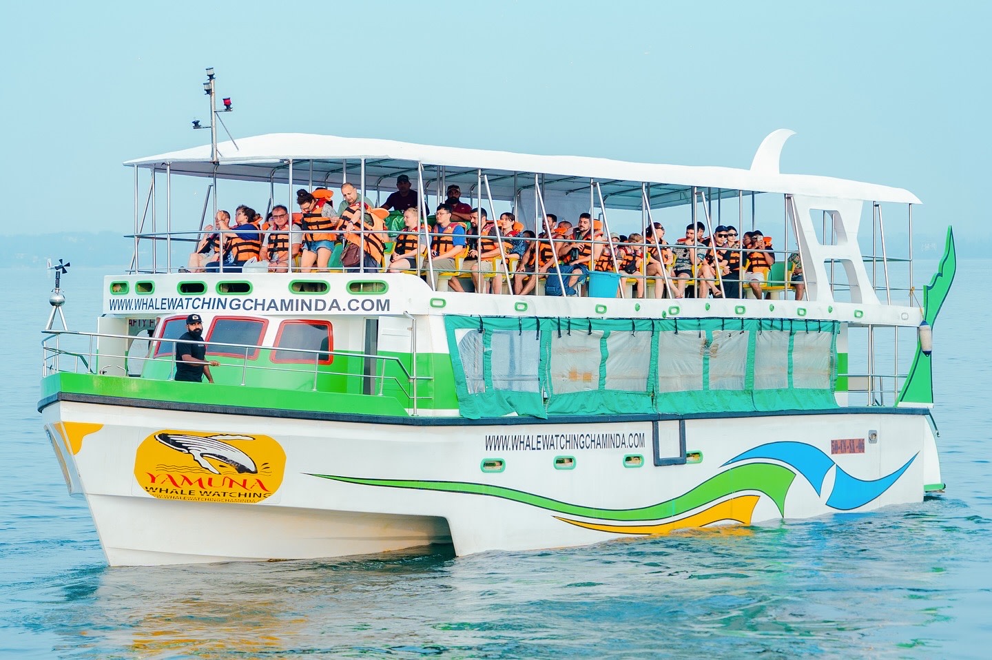 Mirissa Whale Watching Luxury Super Grade Cruise Tour with Pickup