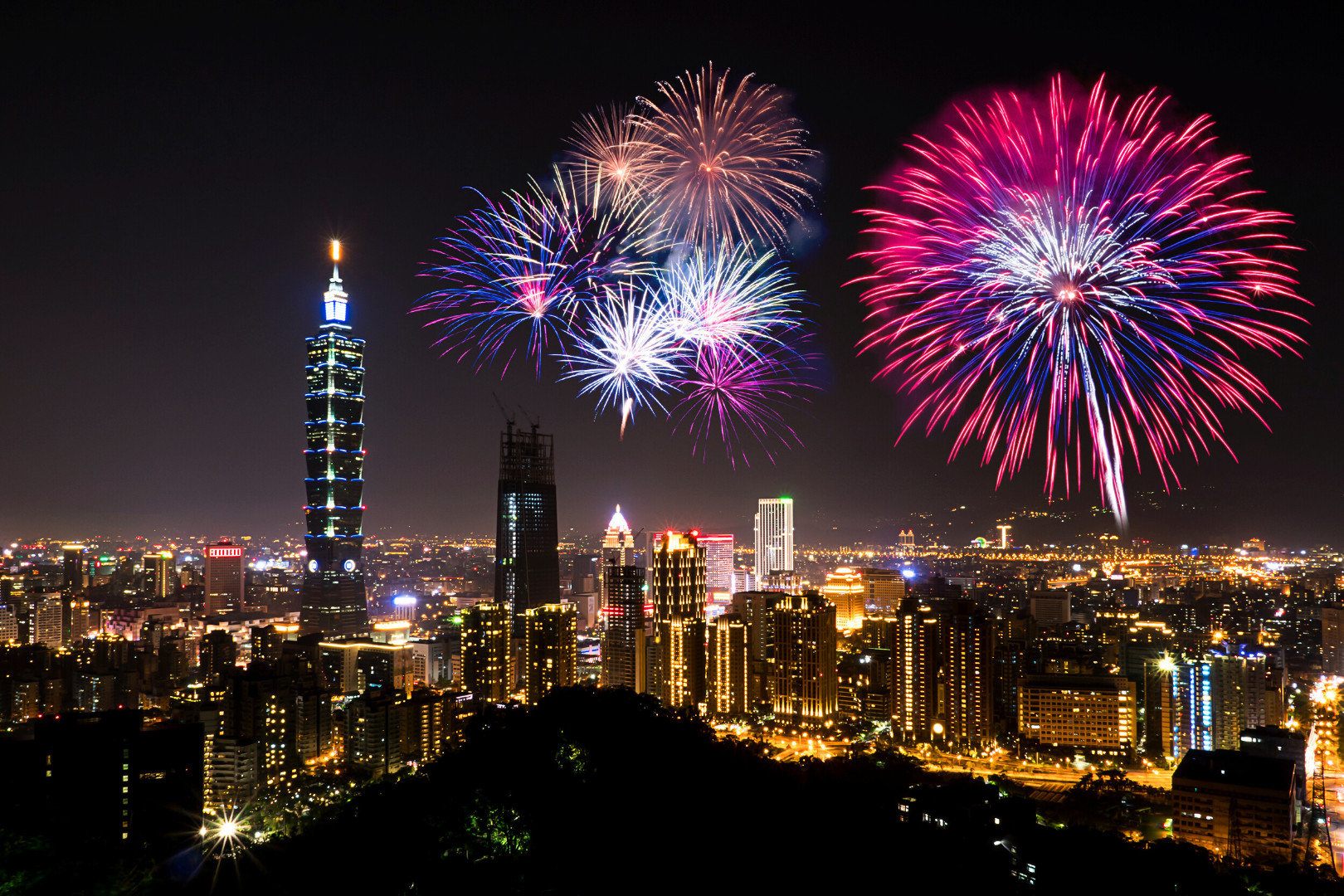 【12/31 New Year's Eve】Taipei 101 Fireworks, Jiufen & Shifen Day Tour