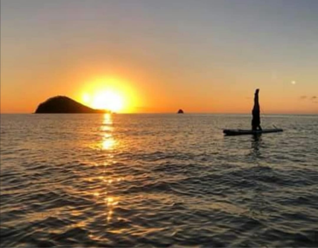 Golden Hour Paddle Boarding in Lake Tinaroo