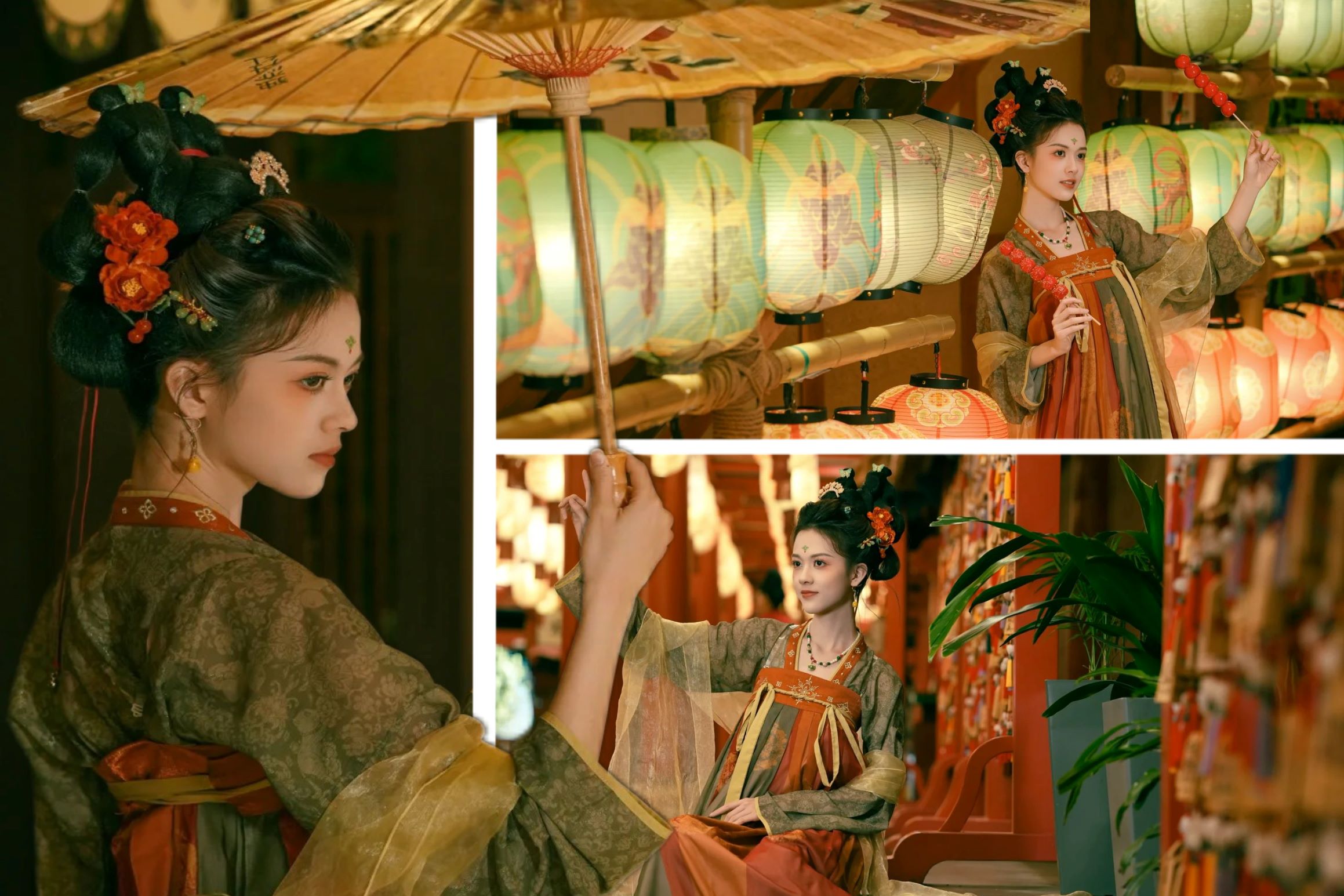 陝西西安特色漢服文化體驗館（漢服租賃+可選含妝造漢服體驗+可選1小時攝影師外景跟拍漢服體驗+服裝精美多樣+優質服務）