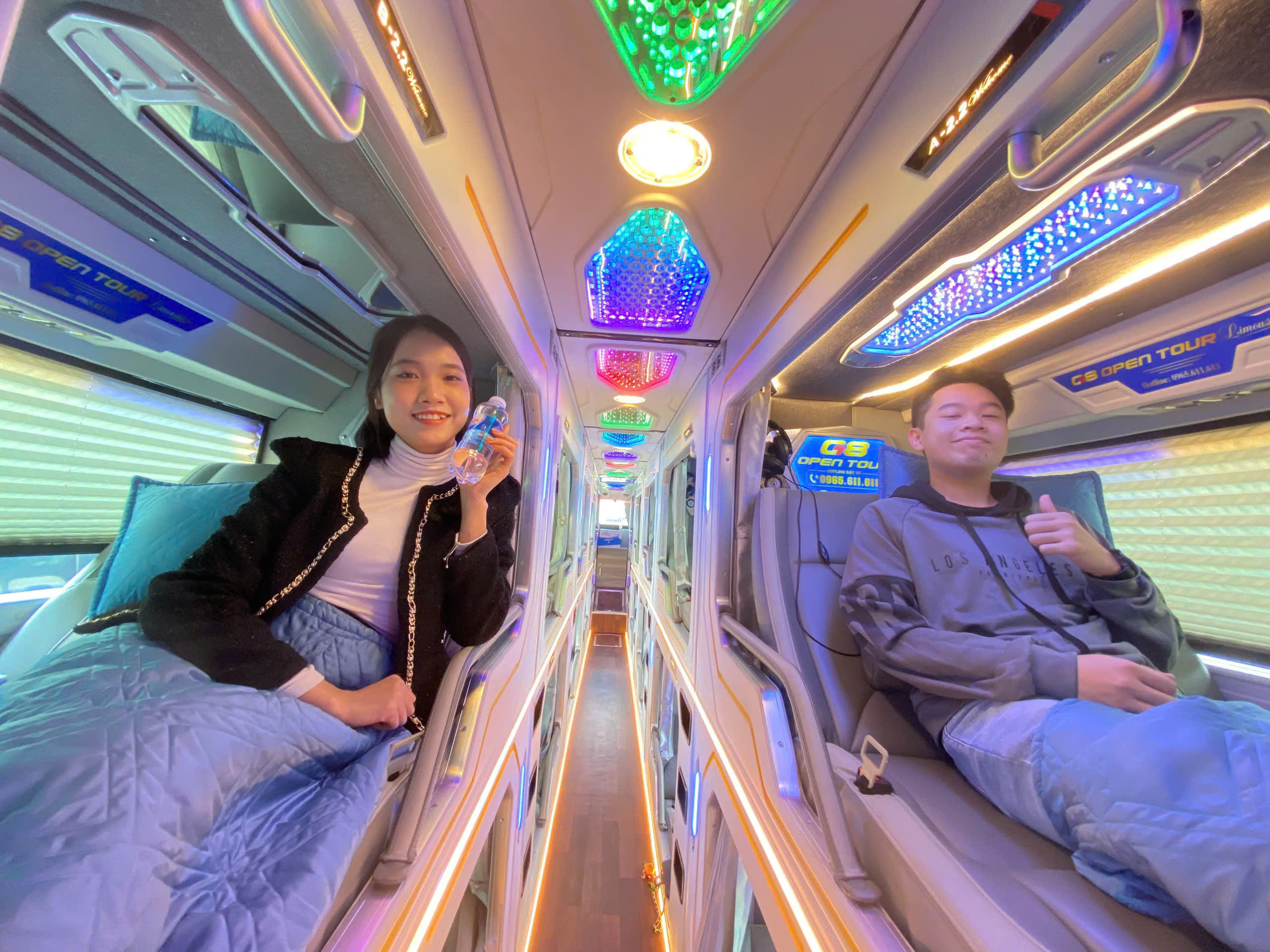 Hanoi - Sapa Cabin Sleeper Bus by G8 Open Tour