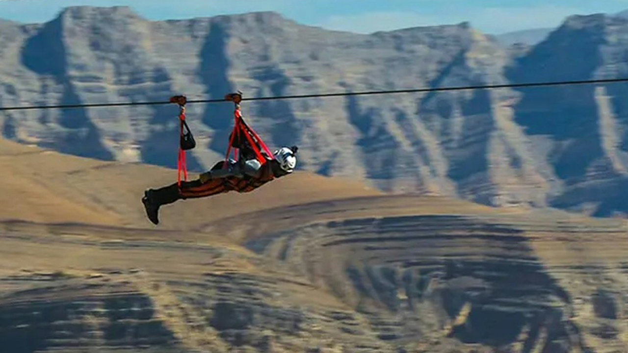 Jebel Jais Zipline in Ras Al Khaimah