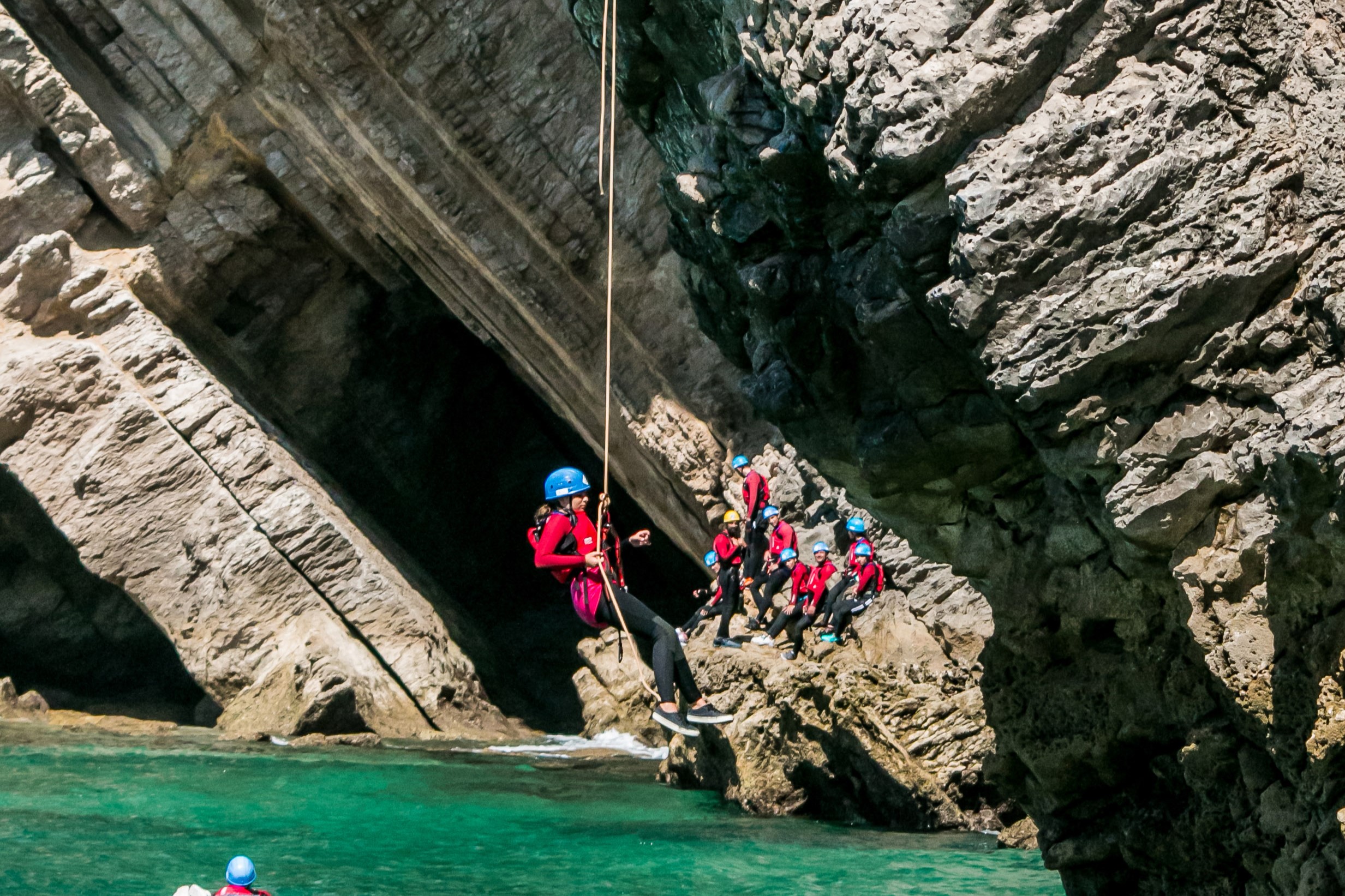 Sesimbra Arrabida Natural Park Half-Day Coasteering Adventure