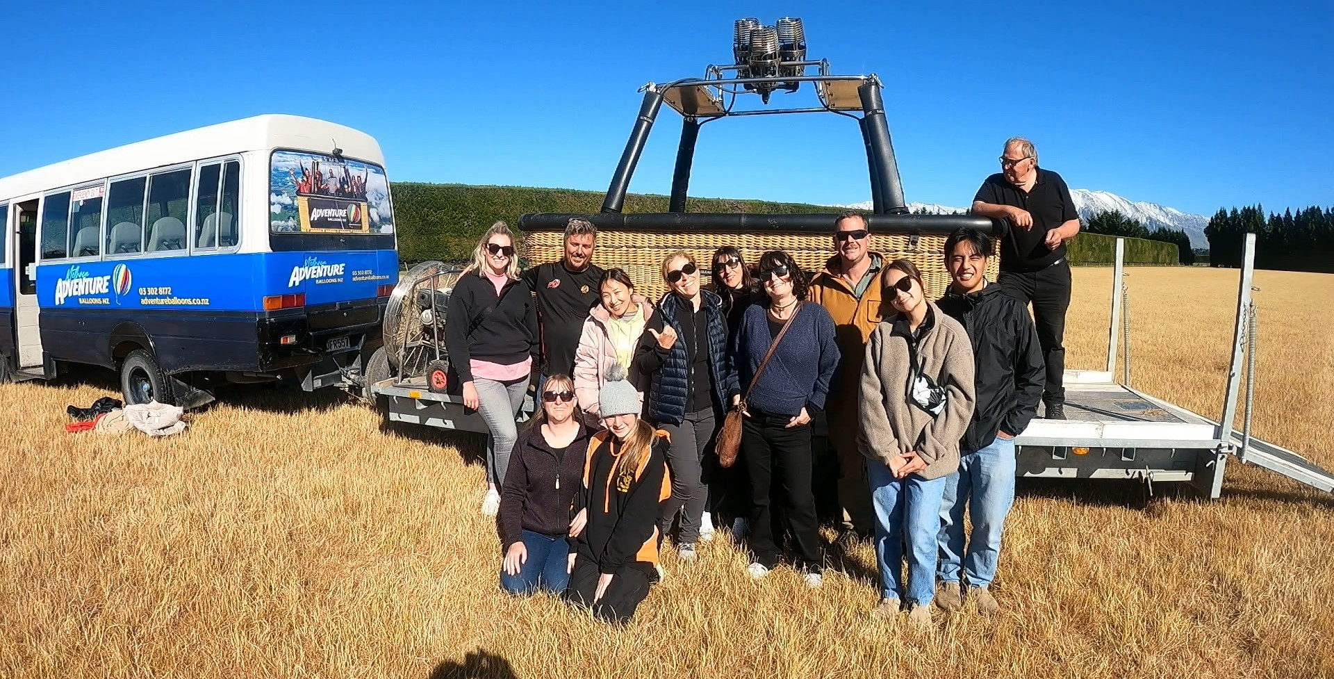 Methven - Mt Hutt Scenic Hot Air Balloon Flight