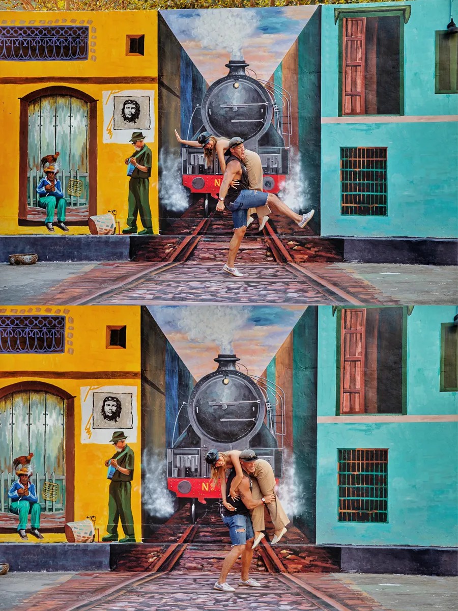 They are like the tattoos of the city of Havana, reflecting the contemporary street inspiration and divergent creativity, and also highlighting the youthful trend and distinctive personality. There are many online celebrity check-in points in the homestay