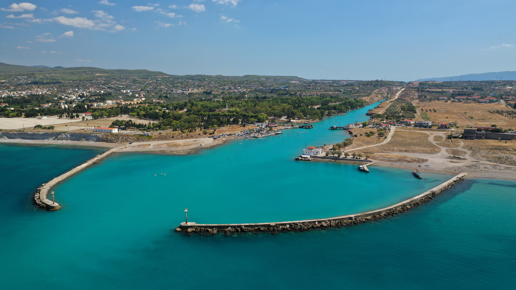 Corinth Canal Day Trip from Athens with Wine Tasting