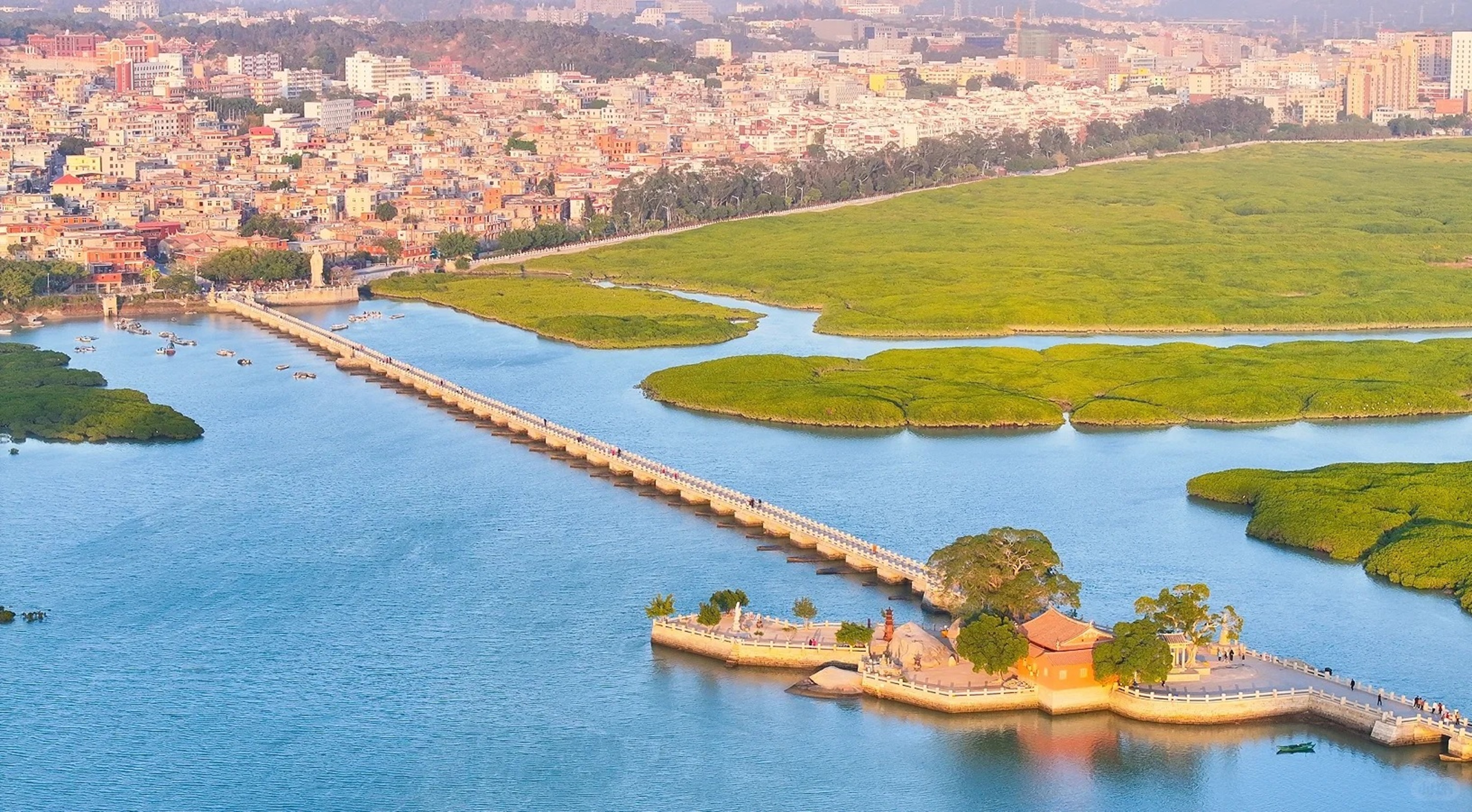 福建泉州蟳埔村&開元寺&洛陽橋1日遊（蟳埔村+開元寺+跨海梁式洛陽橋+《黑神話悟空》取景地+贈送女士簪花項目+探索非遺魅力+廈門往返）