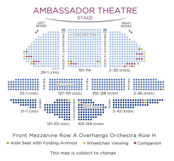 Theatre Seating Chart