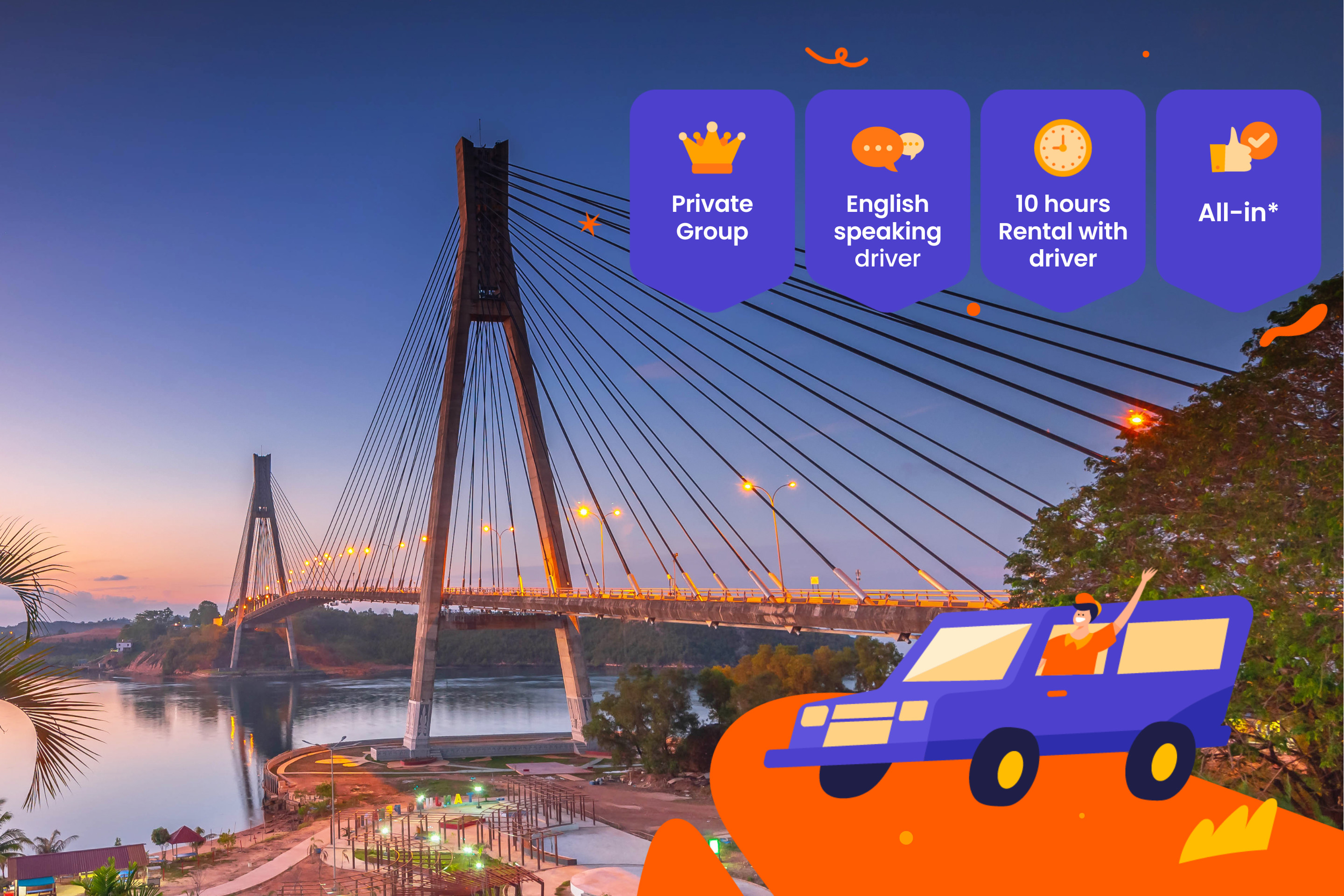 Batam Private Car Charter by JE Travel