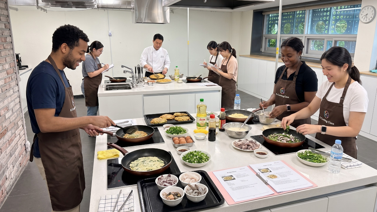 Busan Gupo Market Half-Day Cooking & Culture Tour with Souvenir