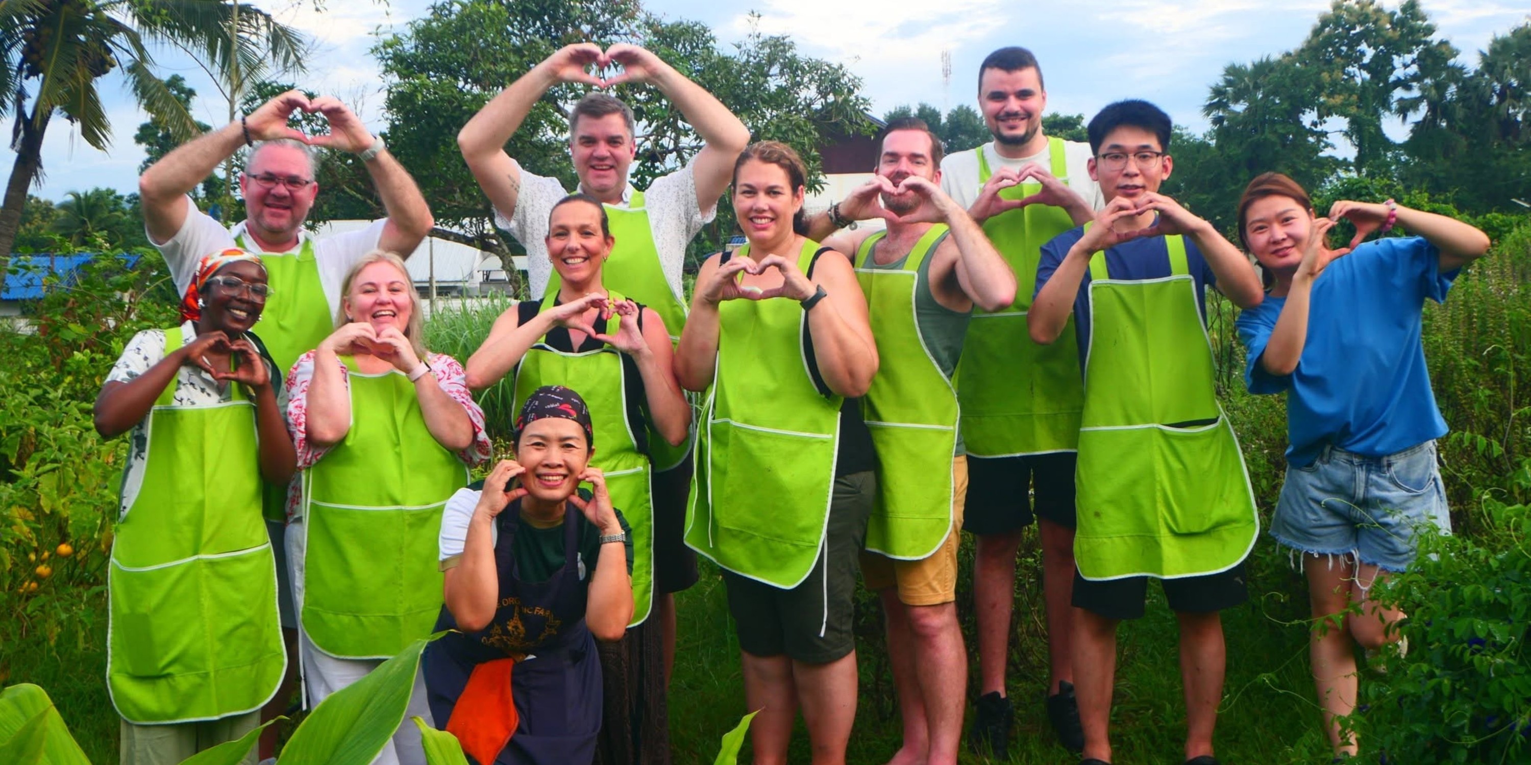 Smile Organic Farm Cooking School in Chiang Mai