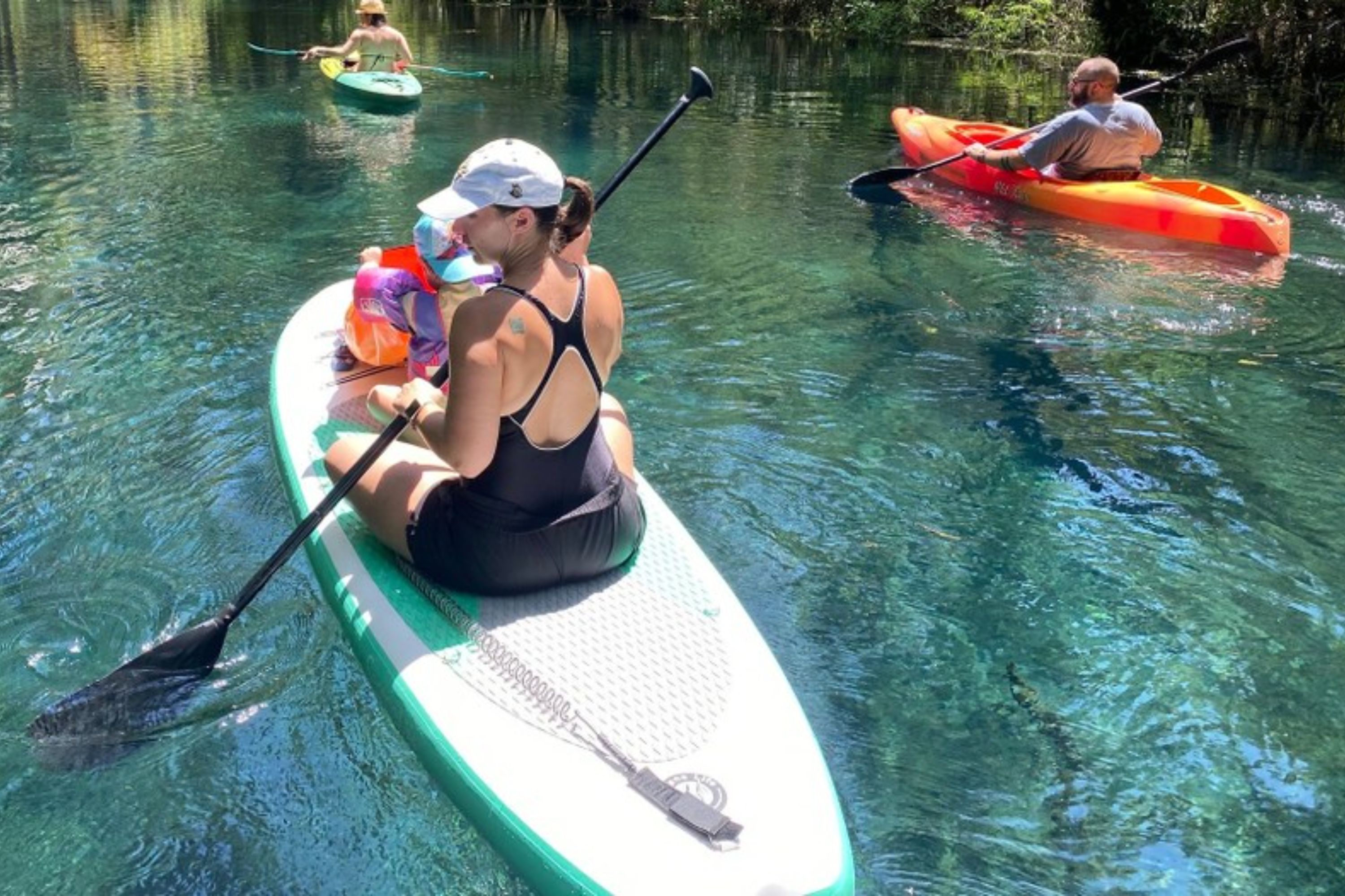 Kayaking through Silver Springs offers breathtaking views at every turn