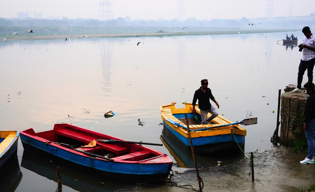 Delhi: Yamuna River with Old Delhi Tour By Cycle