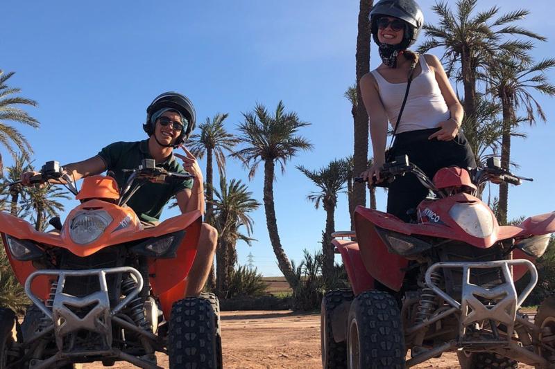 jbilat沙漠 & 棕櫚林四輪摩托車之旅（馬拉喀什出發）
