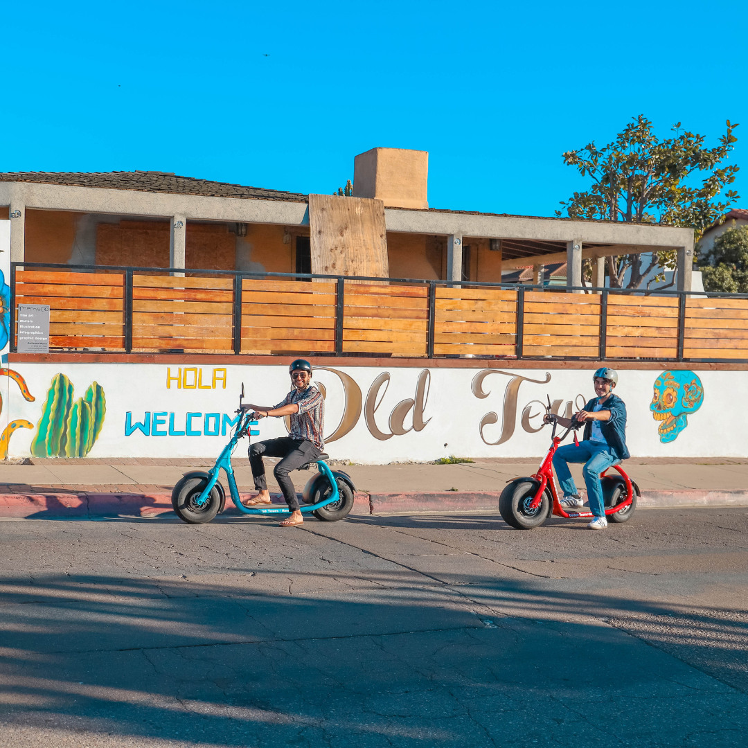 Downtown San Diego and Balboa Scooter Tour