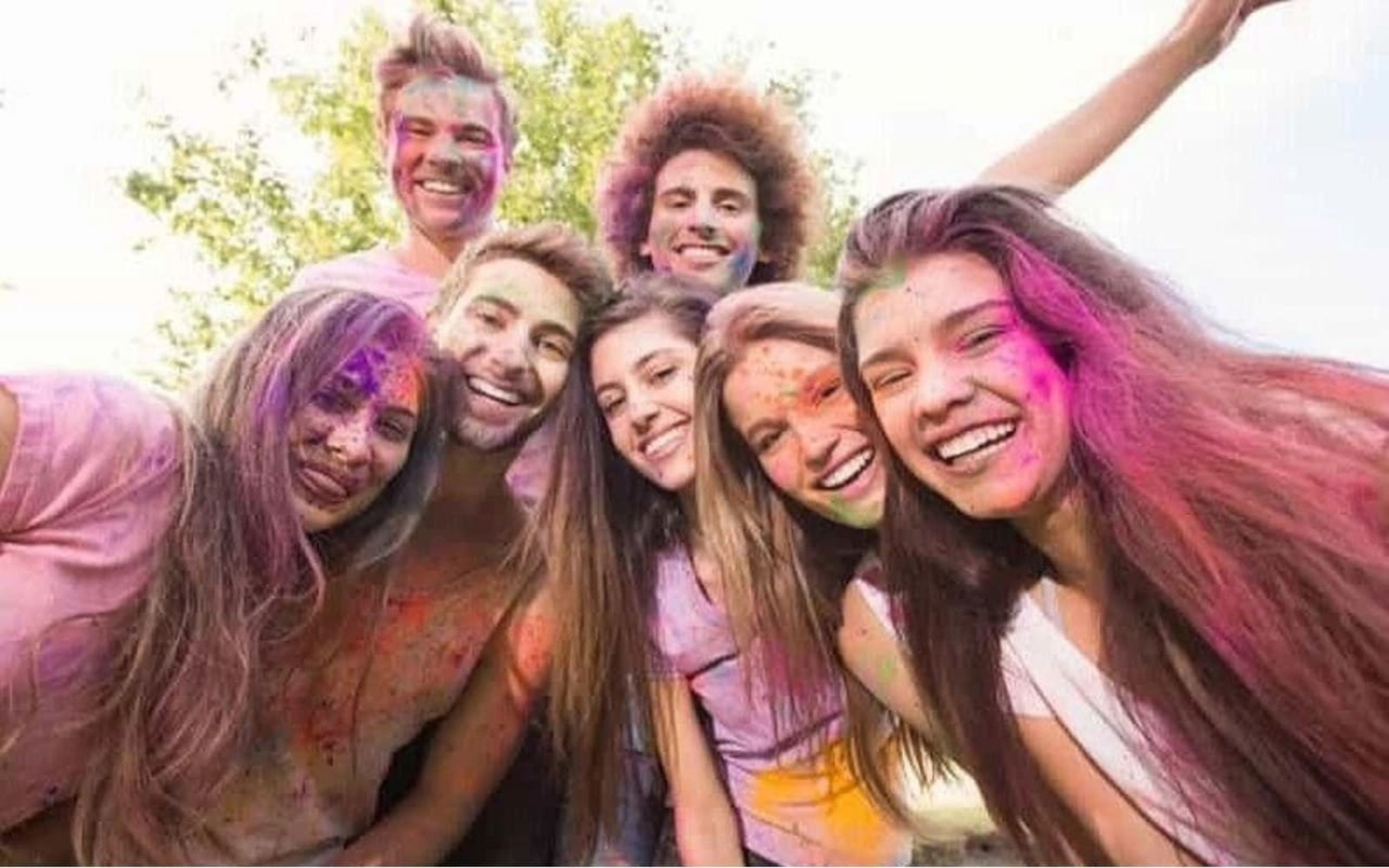Holi Festival Celebration in Delhi with Locals