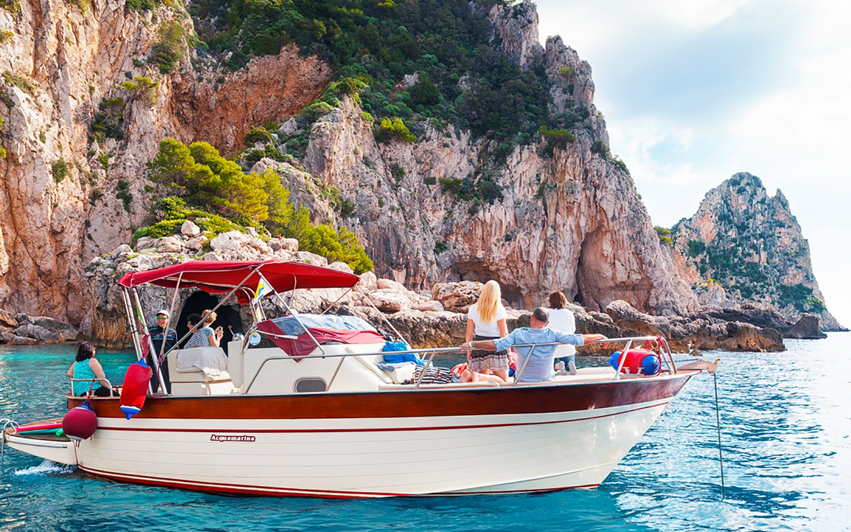 Positano Capri Small Group Full-Day Boat Tour