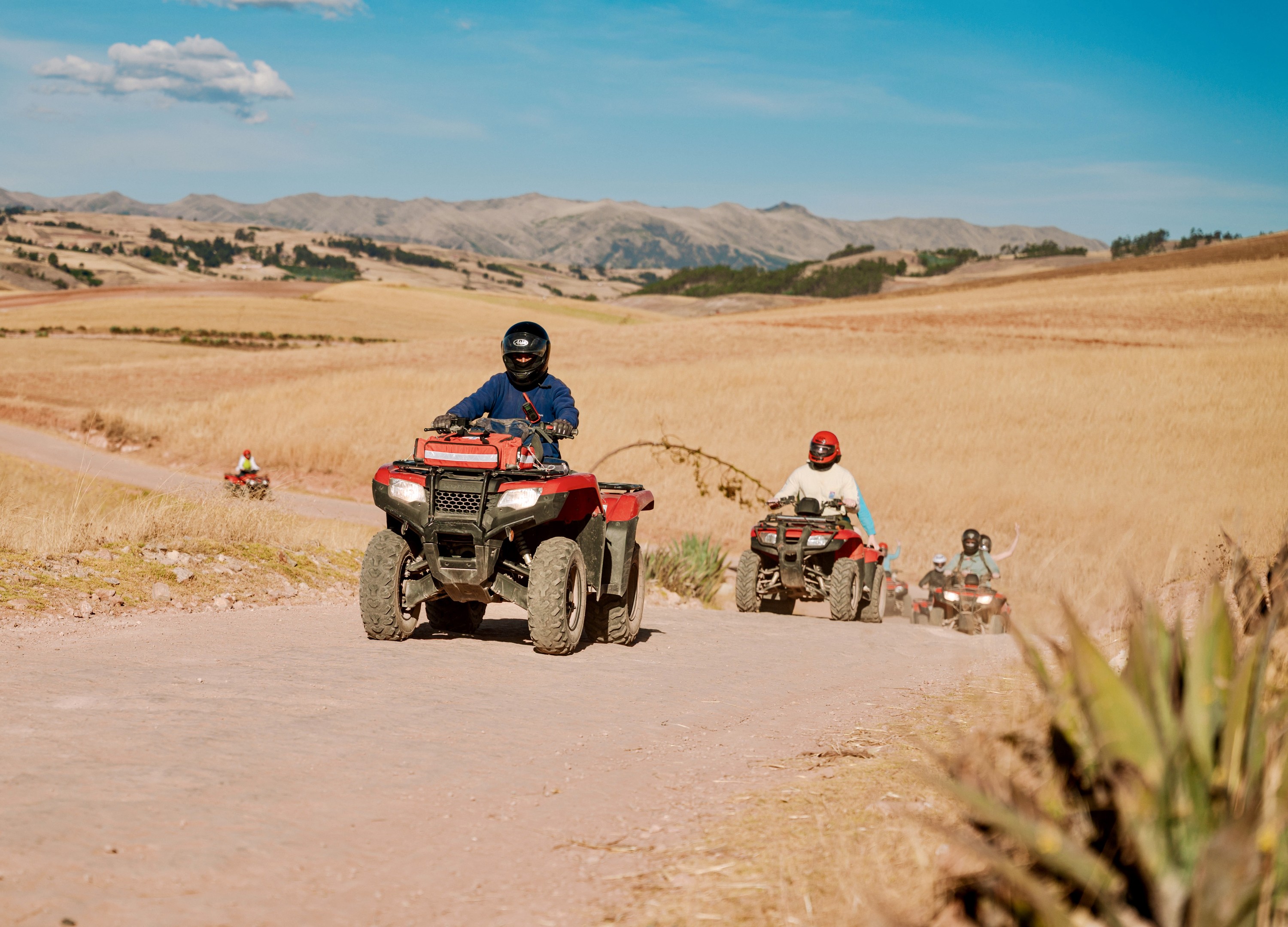 Cusco Moray & Maras Salt Mine Small Group ATV Tour