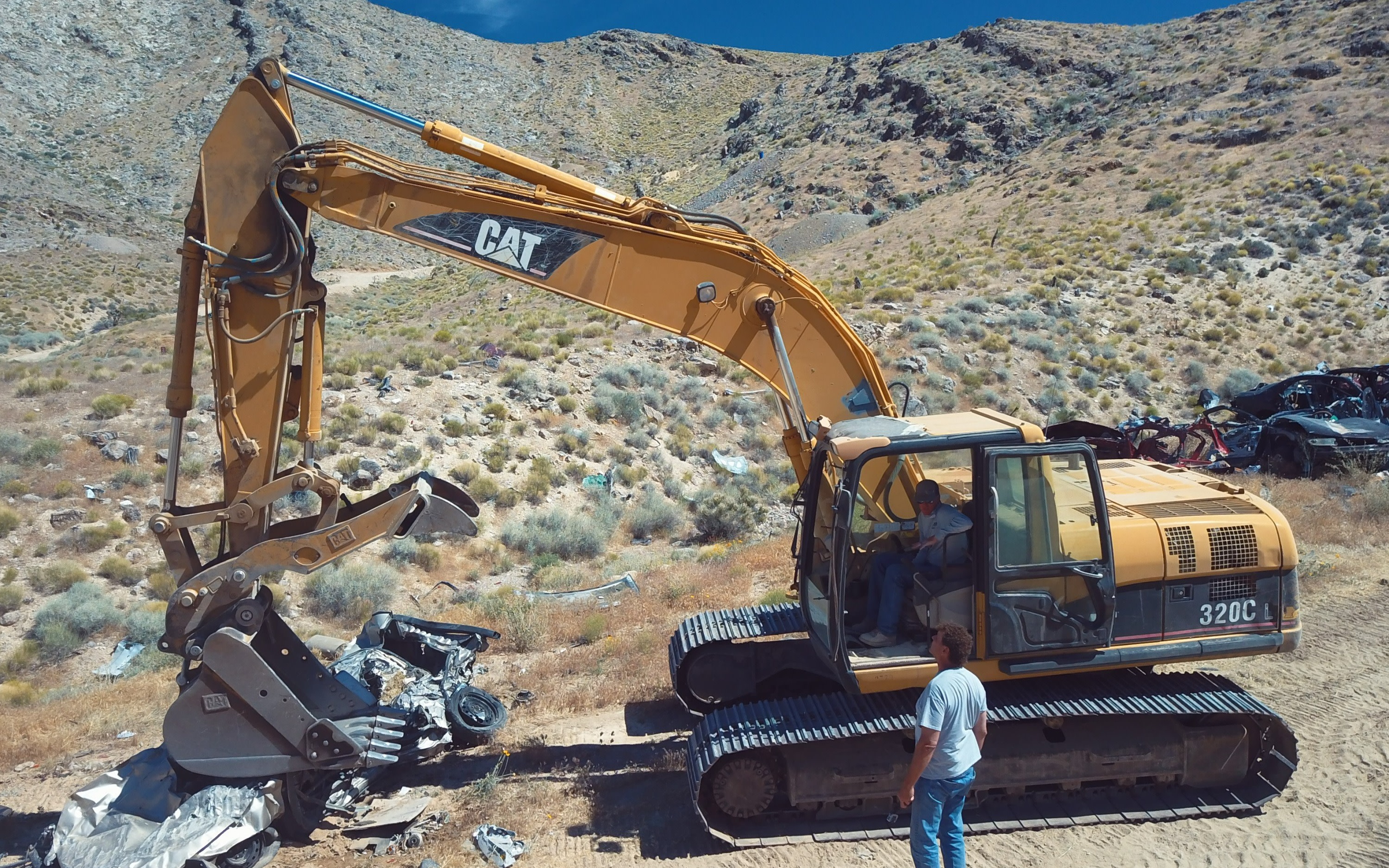 Smash and Grab with a Earthmover Experience in Las Vegas