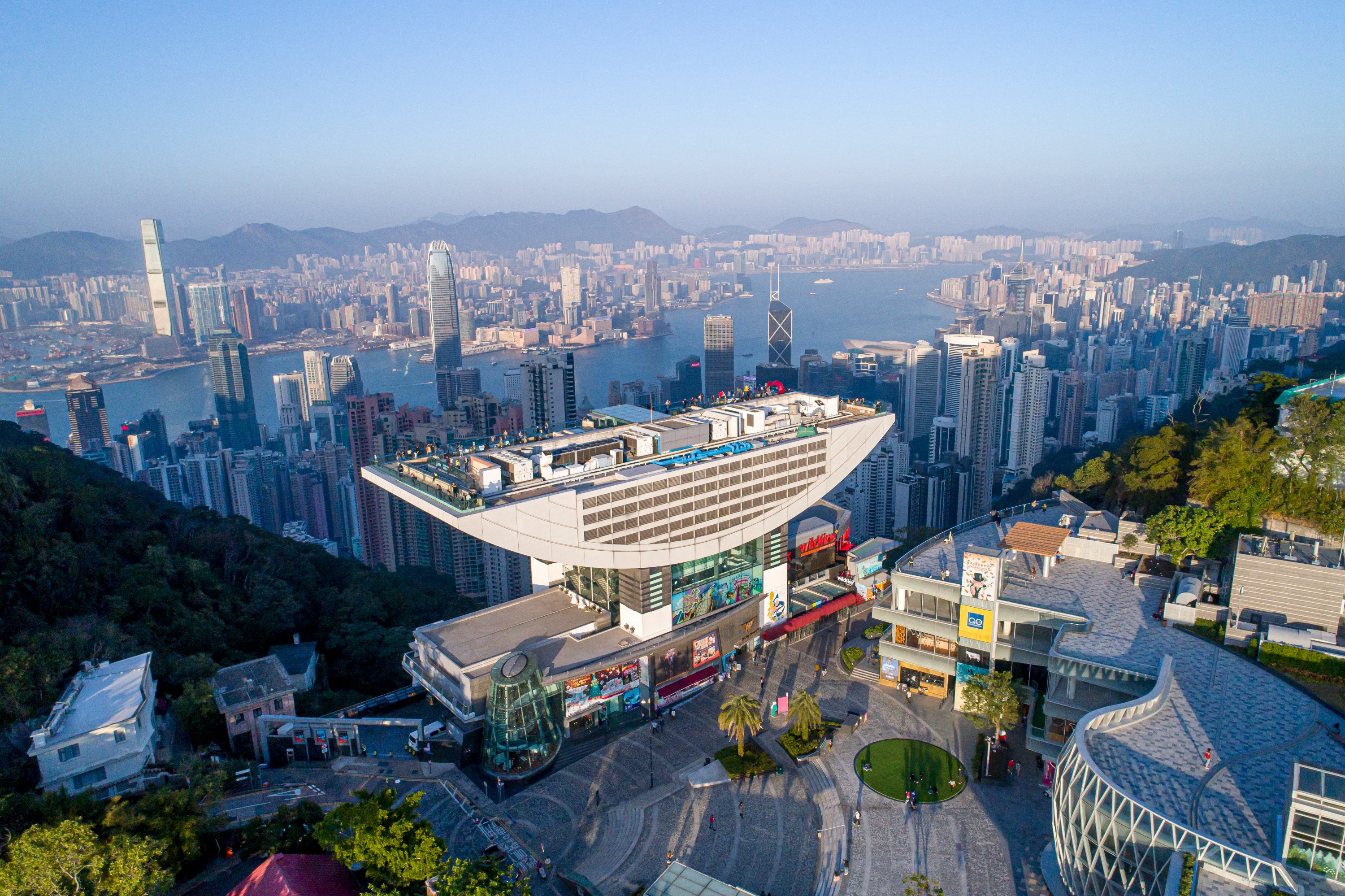  香港太平山頂 -第六代山頂纜車套票或凌霄閣摩天台428門票