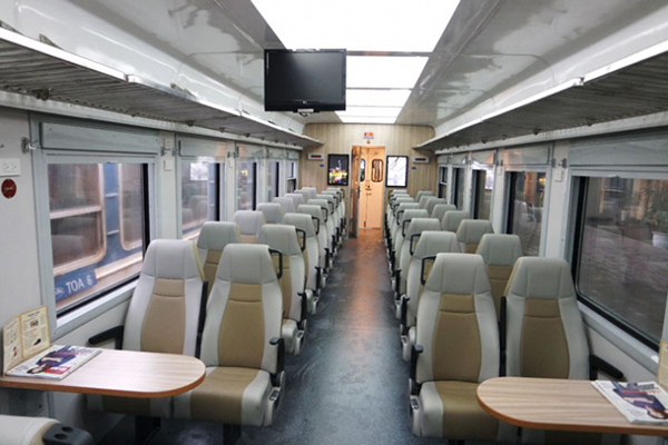 Air-conditioned Soft Seat fare