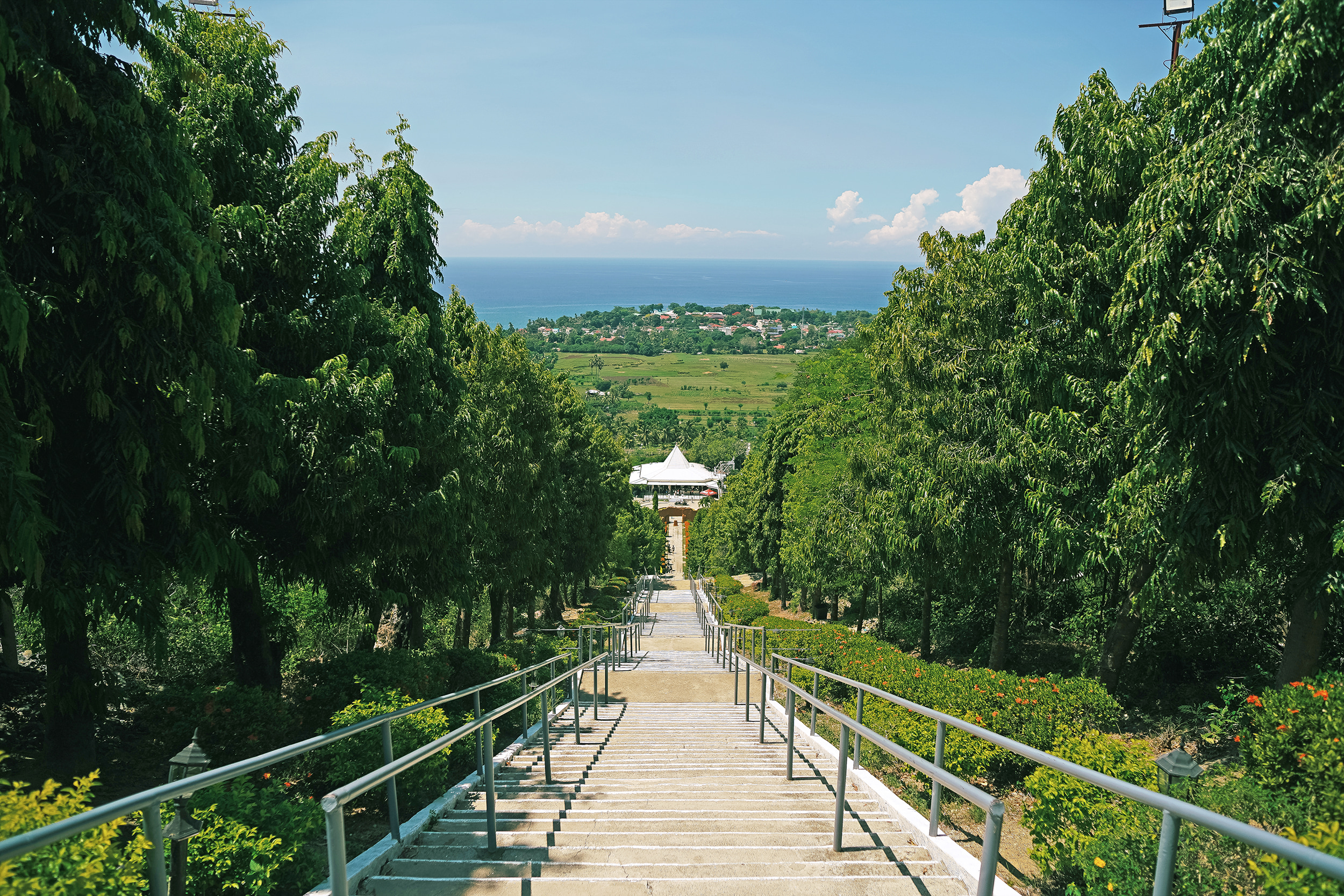 Awe at the serene pilgrimage site of Garin Farm to the magnificent UNESCO-listed Miagao Church
