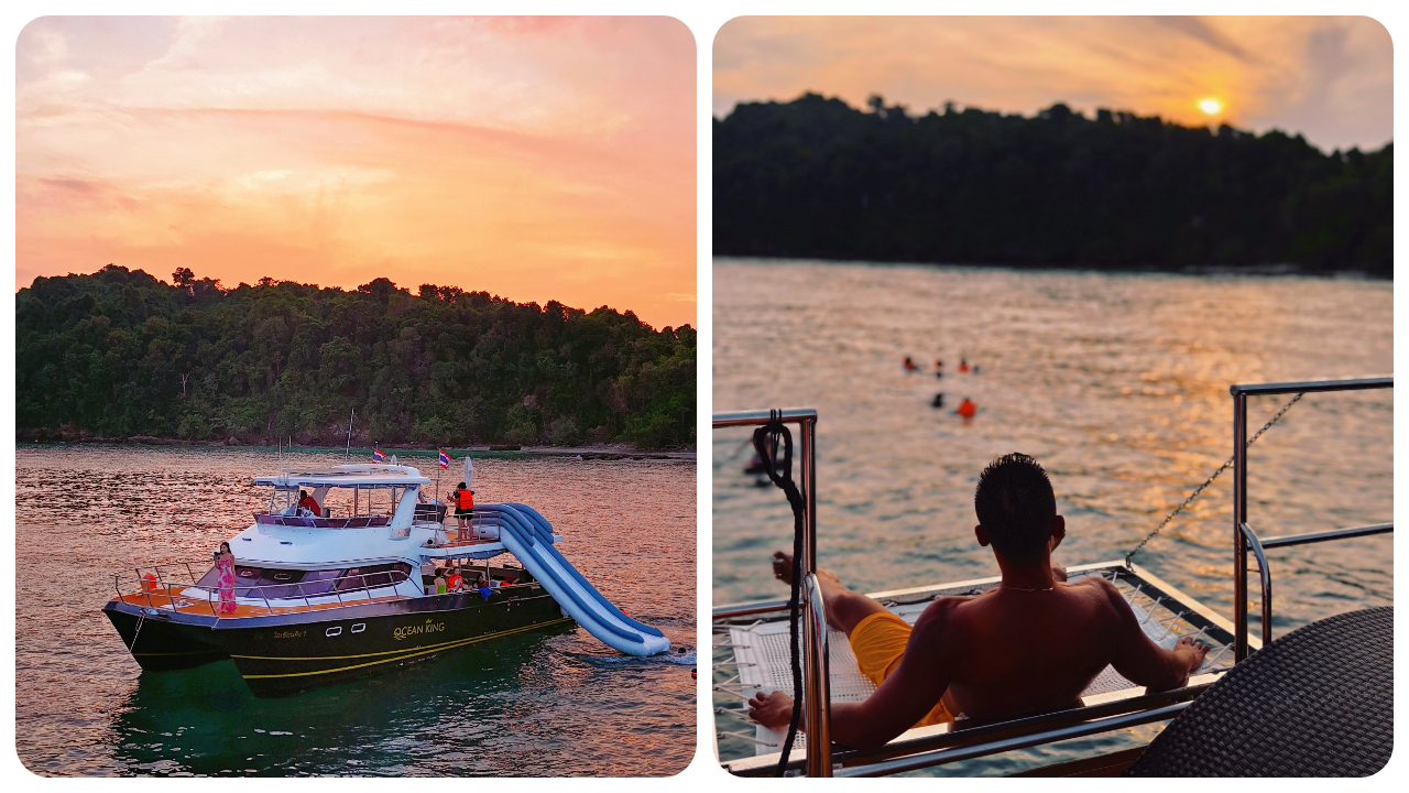 在麥通島捕捉難忘的日落瞬間。