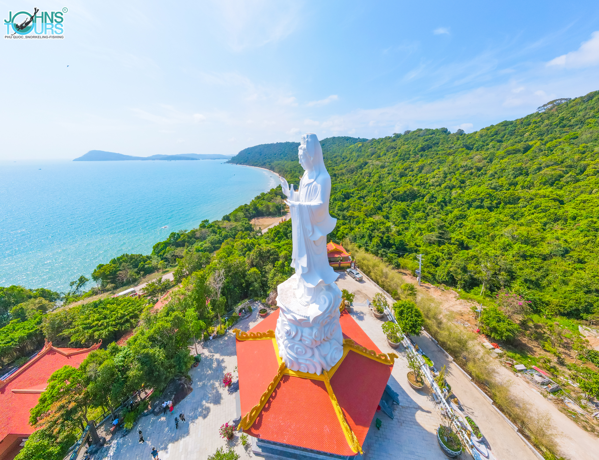 Phu Quoc Day Tour: Ho Quoc Pagoda-Starfish Beach With Chinese Guide