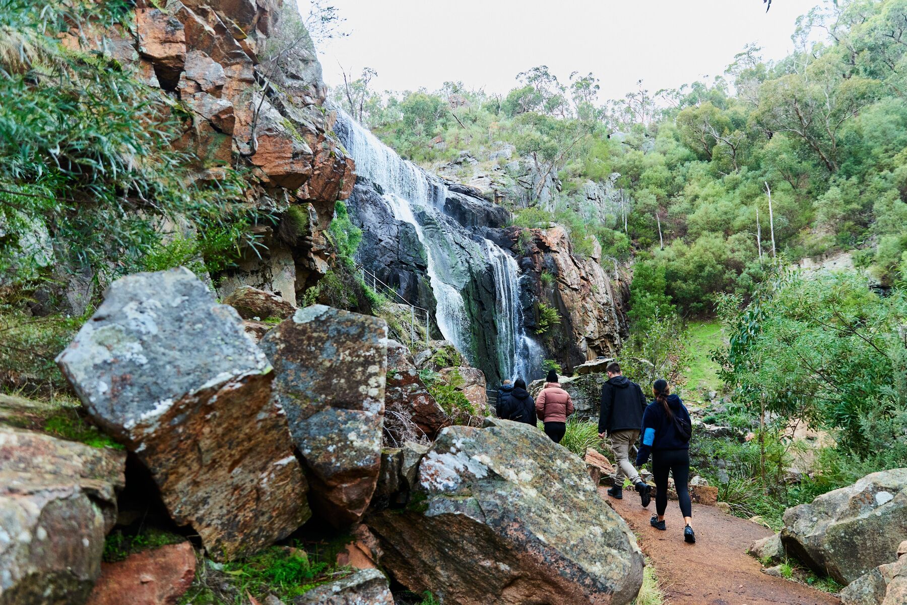 Grampians National Park largest waterfall known as Mackenzie Falls