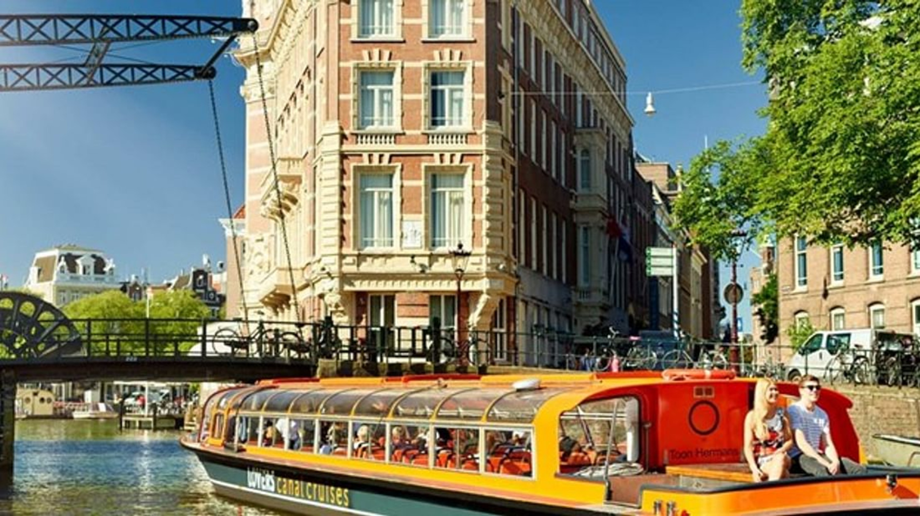 Savor an authentic Dutch pancake at a cozy local restaurant, with a vegetarian option available