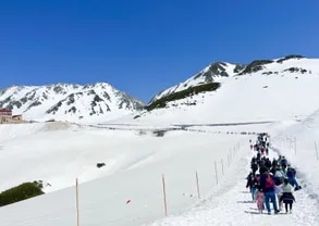 日本立山黑部阿爾卑斯山脈路線兩日遊（名古屋出發）