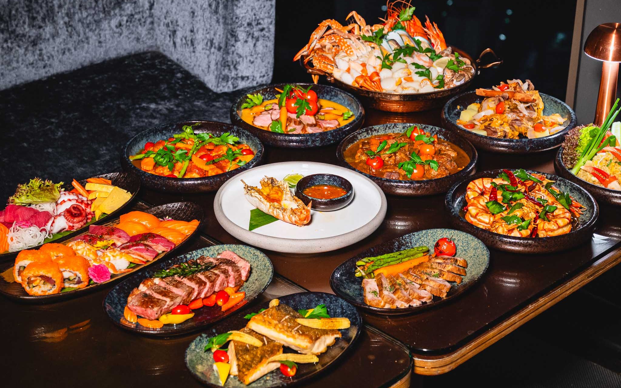 Rooftop Buffet at Vertigo TOO, Banyan Tree (60th floor)