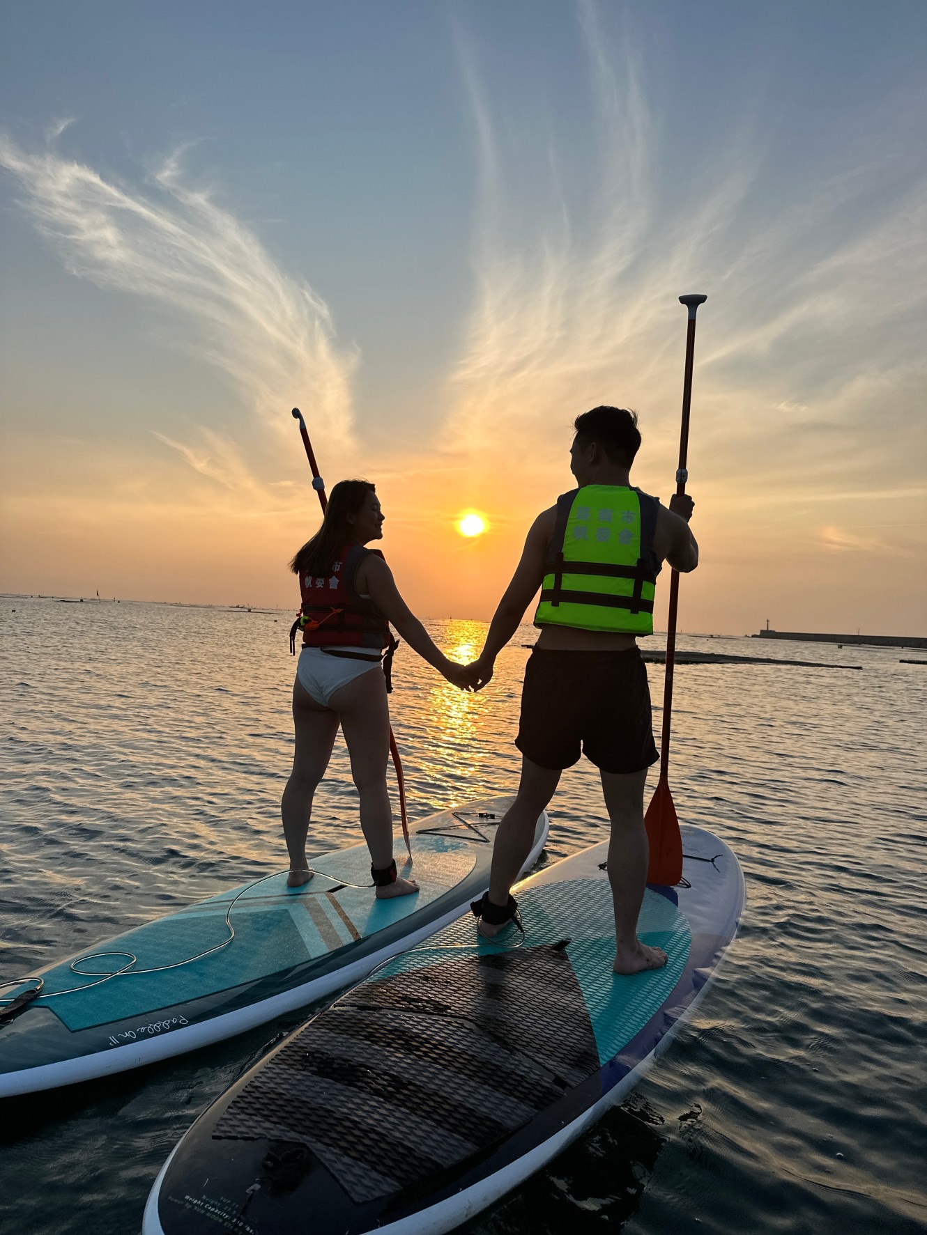 Tainan: Anping Yuguang Island & Zengwen River Secret Spot SUP Stand-Up Paddleboarding Experience